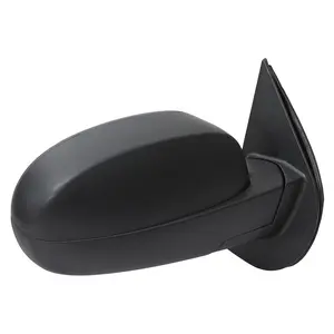 2007-2013 Chevrolet Silverado GMC Sierra Black Power Adjustable, Auto-Fold & Heated Side Mirror w/ LED Puddle and Turn Signal Light - Passenger Side Only
