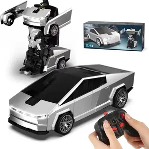 Children's Electric Remote Control Car Drift Sports Car Toy 2.4GFour-Wheel Drive Indoor & Outdoor Play Fun Engaging Toyautomatic deformation robot car