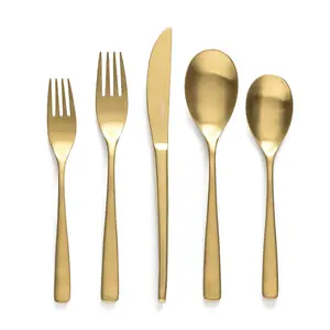 over&back 20-Piece Curved Flatware 4 SetService
