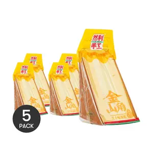 Ranli Cheese Flavored Jinsanjiao Cake 5 Pack 95g Perfect for Breakfast and Afternoon Tea