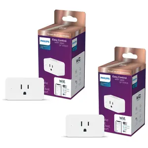 Phillips Wi-Fi Smart Plug with Voice Control 2-Pack Phillips Wi-Fi Smart Plug with Voice Control 2-Pack