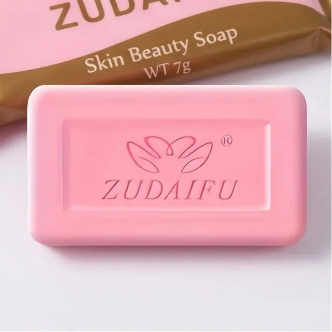 Zudaifu Sulfur Cleanser Soap, Alcohol-Free Mini Bars for Deep Cleanse Body Care, 7g Portable Daily Use Soap, 30Pcs/60Pcs