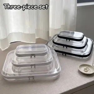 【Zero Panic】Aesthetic Clear Organizer Set ｜ The "Find It Instantly" Packing Hack ｜ Visual Control Pouch