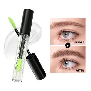 Transparent Wild Brow Gel, Nourishing Repair Formula, Refreshing Jelly Texture, Waterproof Sweatproof Long-Lasting, Perfect for Defined Brows, Brow Styling Gel