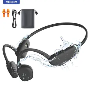 Bone-Conduction Headphones Bluetooth 5.3 IPX8 Waterproof Swimming Headset 18H Playtime Open Ear Sports Earphone Wireless 32G for Running, Cycling, Hiking, Driving, Gym. X17GCD-EJ-01-5