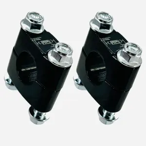 7/8" 22mm Handlebar Risers, Mini Bike Motorcycle Handlebar Mount Clamp Compatible with MBX10 MBX11 TaoTao DB100 Coleman BT200X RB100 Moto 80 105 Pit Dirt Bike Parts