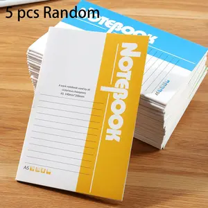 A5 Notebook for Office Meetings, Soft Cover Journal, Student Planner, Smooth Writing, Ideal for Notes and Record Keeping