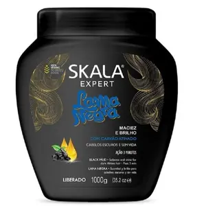 SKALA Expert Lama Negra 2-in-1 Cream-Based Dual Combo Haircare Conditioner - Damage Treatment, Deep Hydration for Weak & Dull Hair, 35.2 oz, Any