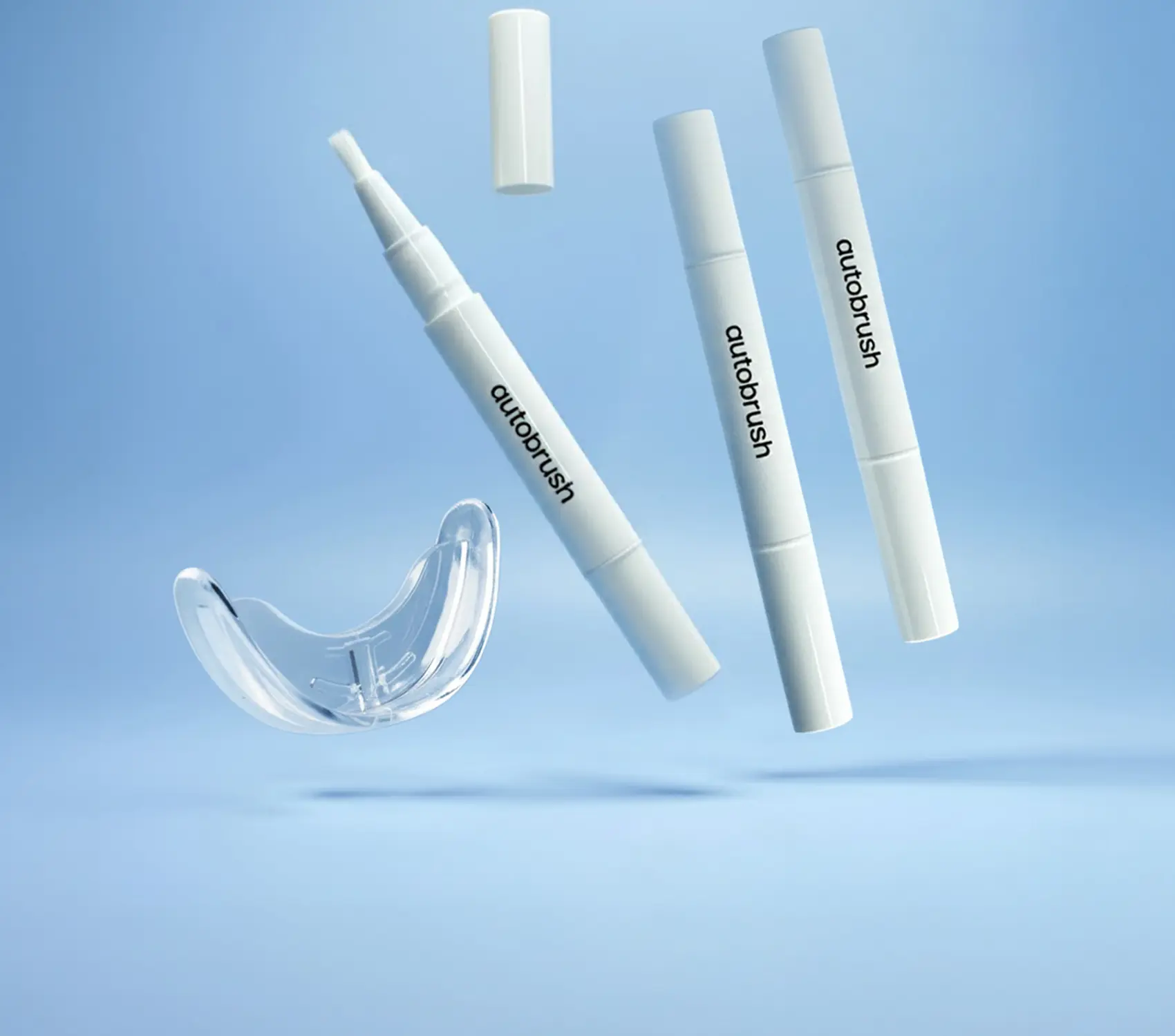 Autobrush Teeth Whitening Kit with Whitening Tray & Pens for Gentle Whitening, Easy Mess-Free Home Use, Travel-Friendly Autobrush Teeth Whitening Kit with Whitening Tray & Pens for Gentle Whitening, Easy Mess-Free Home Use, Travel-Friendly