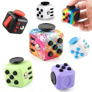 Sensory Fidget Cube Toy, 1 Count Stress Relief Fidgeting Toy, Handheld Anxiety & Focus Toys, Perfect for Home and Office