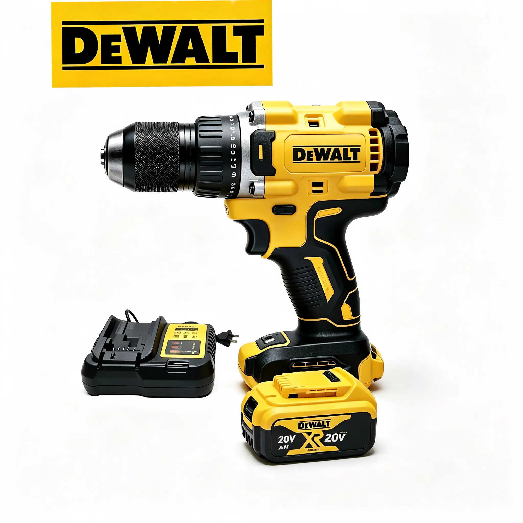 DEWALT 805 20V Max Cordless Brushless Drill Driver - Professional Power Tool for Drilling, Driving Tasks bauer