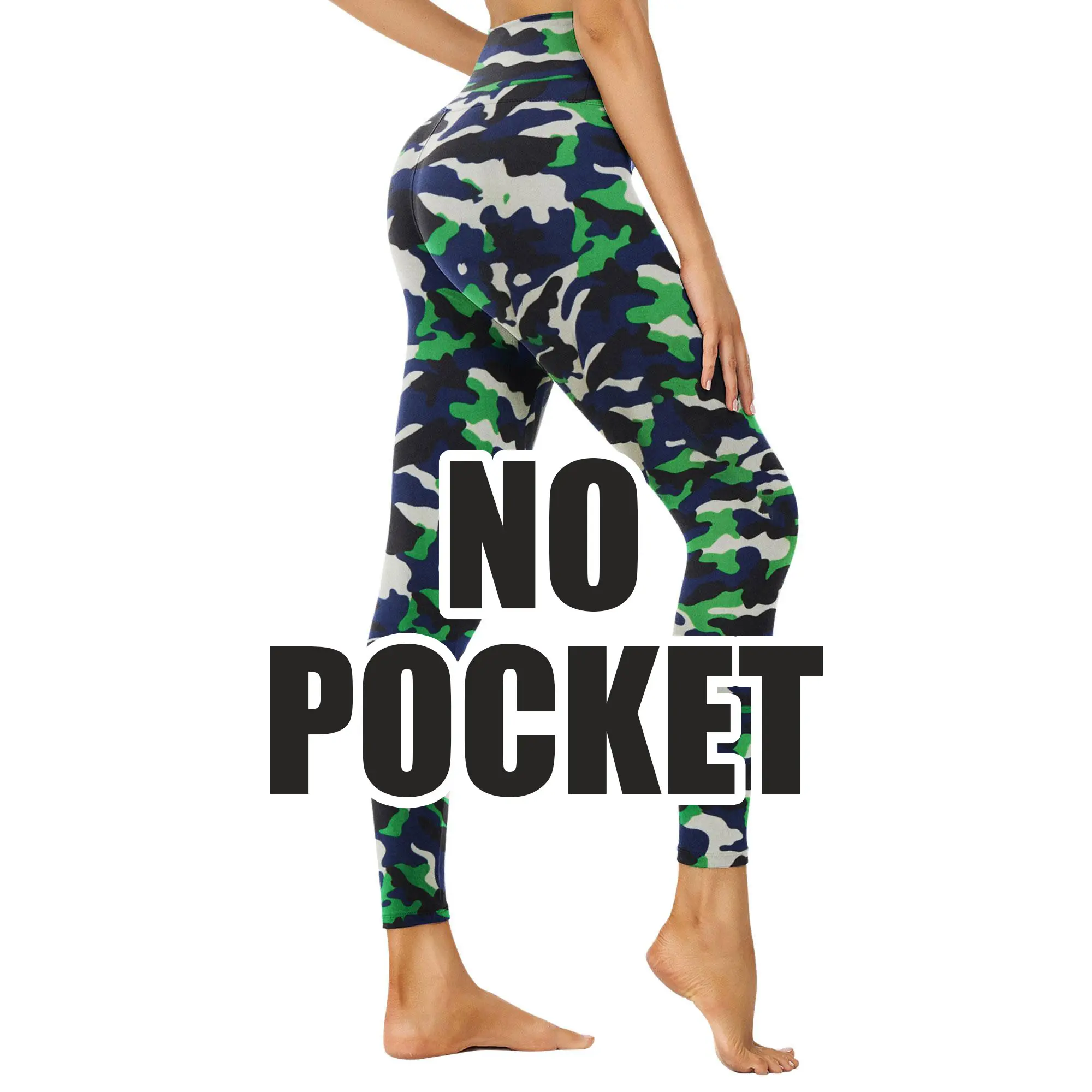 Blue and Green Camouflage