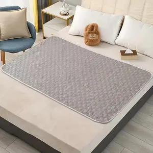 Large Washable Cotton Incontinence Pad, Suitable for Seniors, Teens, Menstrual Use, Leak-Proof Mattress Protector, Reusable Home Essentials