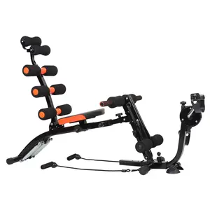 Abdominal training machine, household abdominal training equipment, home fitness equipment, home exercise device, complete fitness equipment, abdominal sitting position training machine, solid carbon steel spring grip rod, household arm training device