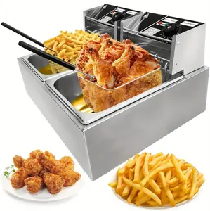 Stainless Steel Electric Deep Fryer outdoorfun