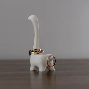 Cute Dinosaur Jewelry/Ring Holder Display | Minimalist Decor