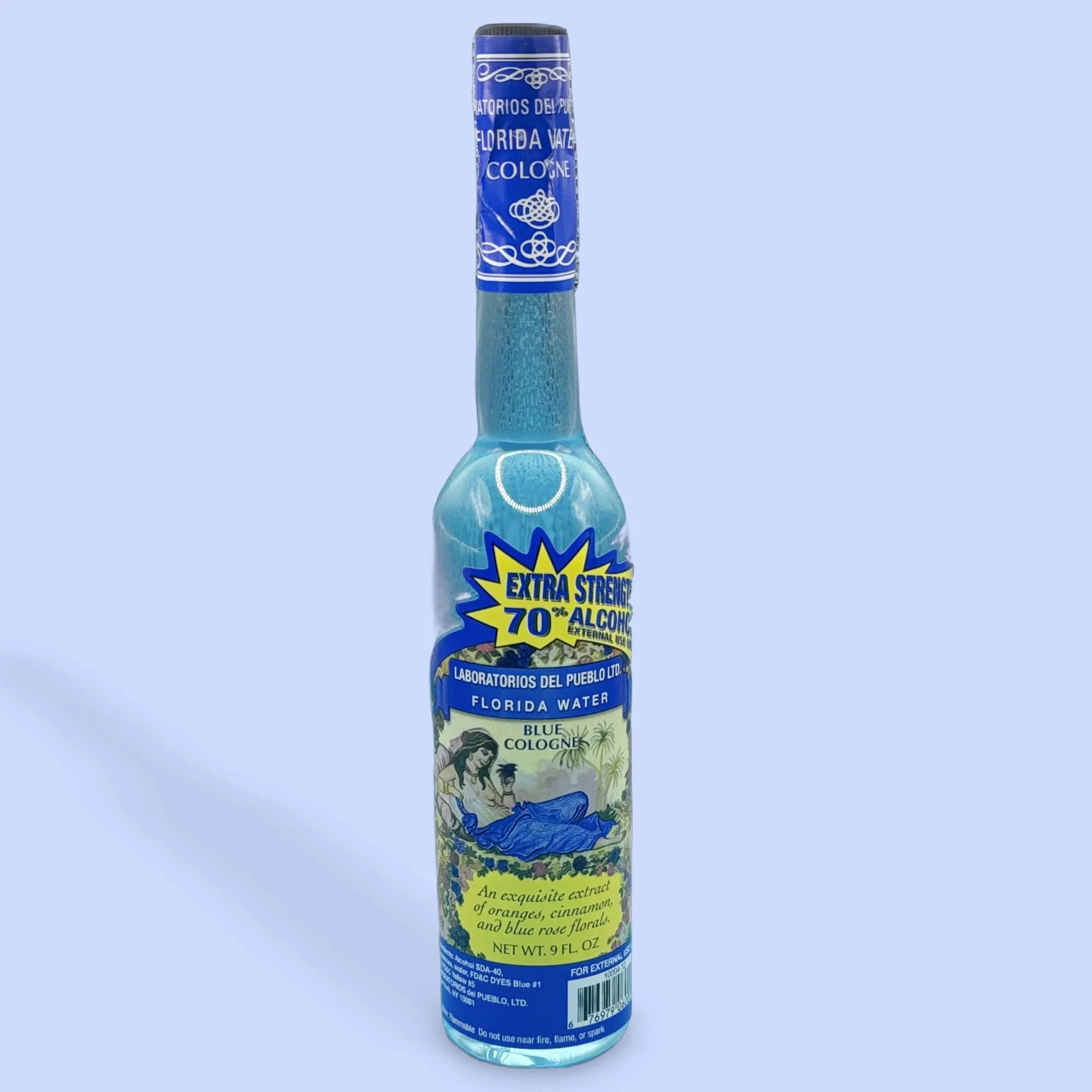Unisex Florida Water Pueblo Blue Cologne Fragrance