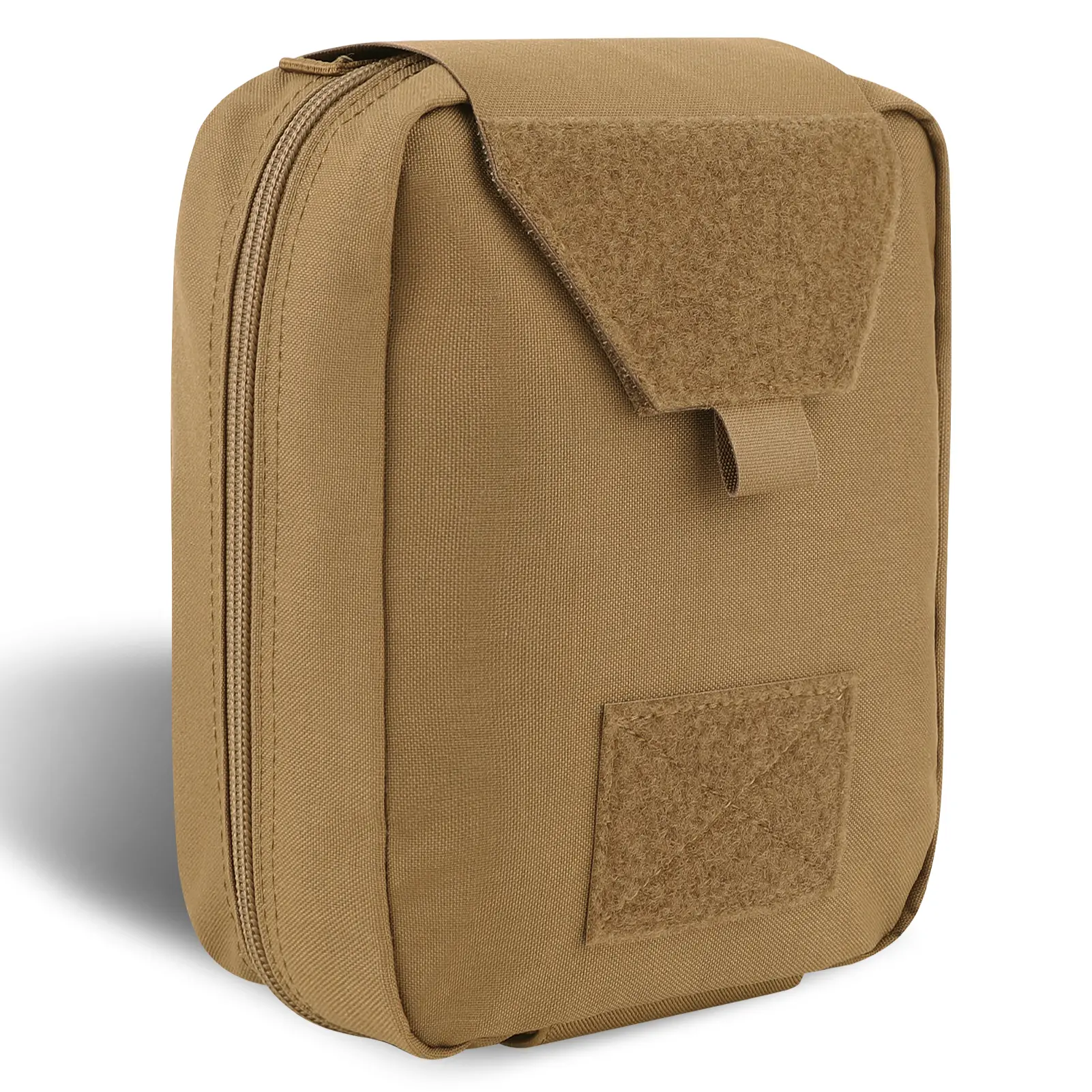 KRYDEX Tactical Pouch, High-Capacity 500D Nylon Rip-Away MOLLE IFAK Bag, Waterproof Mountable Trauma Kit for Outdoor Survival, Tactical Accessories, Quick Release