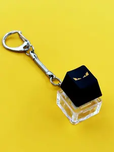 1pc Mechanical Keyboard Button Keychain, Fidget Key Cap Pendant, Relax Charm, Keys Accessories, Finger Key Cap, Mechanical Keycap