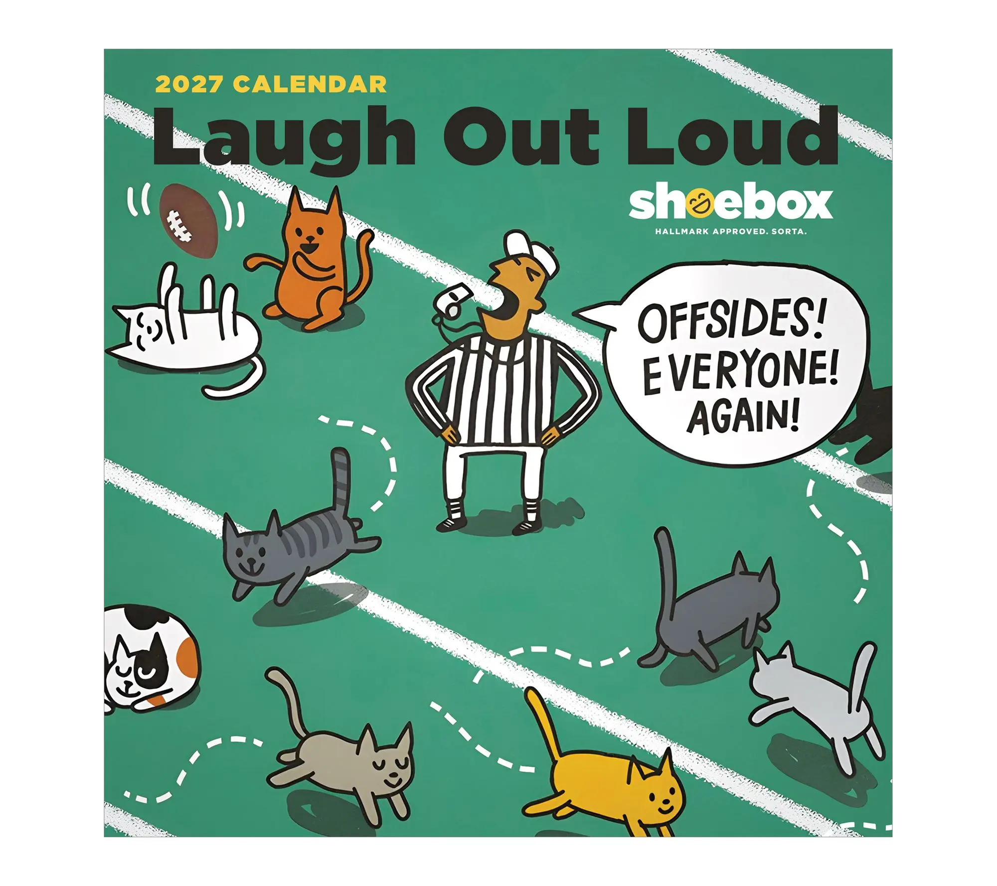 2027 Shoebox Laugh Out Loud Wall Calendar