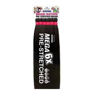 Mayde Beauty  6X Braid Nation Pre-Stretched 32"