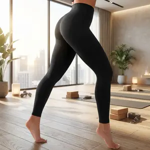 Women's High Waisted Tummy Control Workout Leggings - Soft Non See Through Yoga Pants for Running, Plus Size, Comfortable Breathable Stretchy Activewear for Gym Fitness Training and Daily Wear