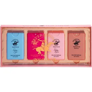 Beverly Hills Polo Club | Pocket Size Collection – 4PC Eau de Parfum Gift Set for Women – Compact, Chic & Travel-Friendly Perfumes – Long-Lasting All-Day Feminine Fragrances | Ideal for Gifting, Everyday Wear, or On-the-Go Glam