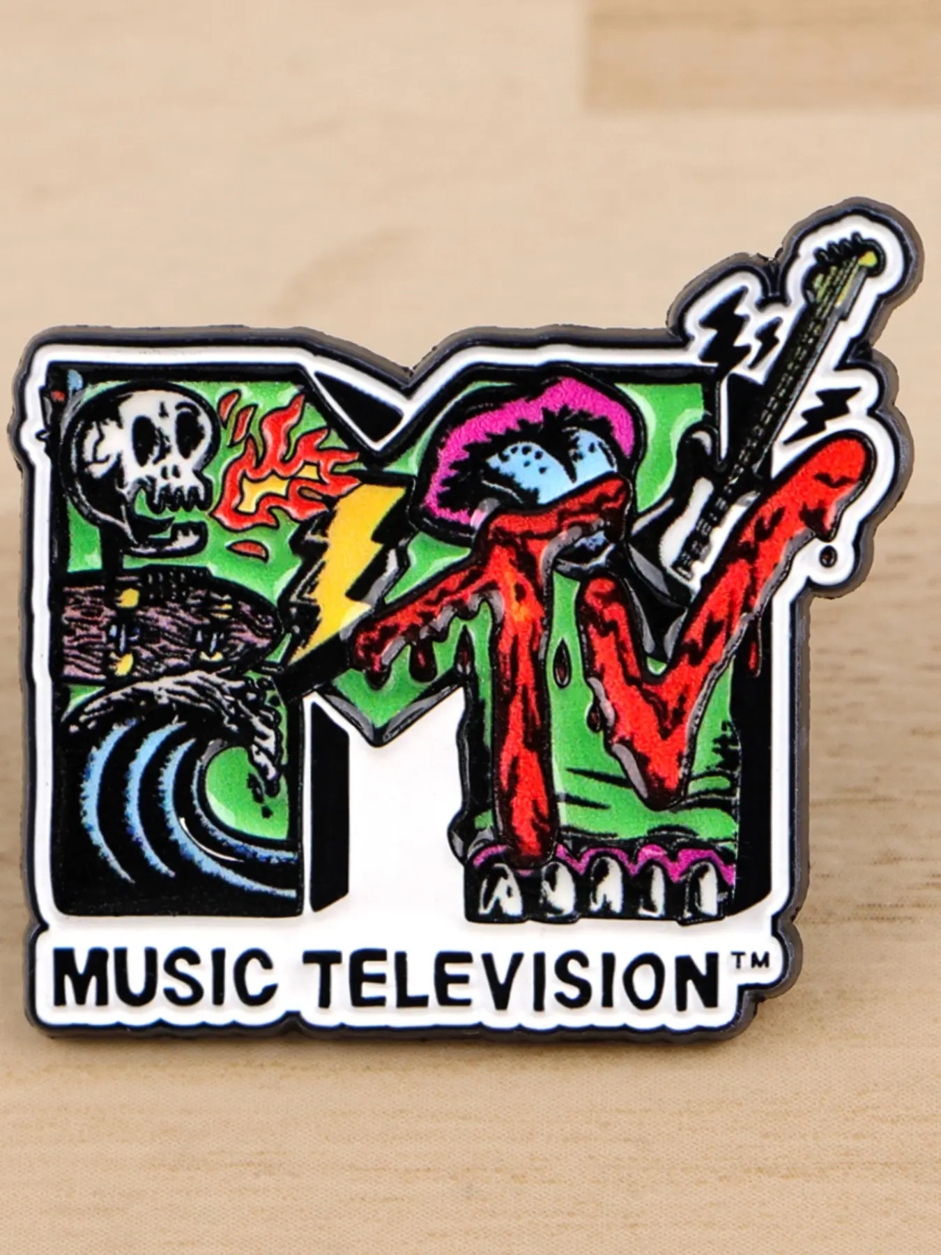 Trendy Skeleton Band Enamel Brooch, Alloy Brooch Pin, Vintage Punk Style Badge, Fashion Pin for Bags, Clothing, Hats, Halloween Party Gift, Accessories, Fashion Accessory, Hat Pins, Men Accessories