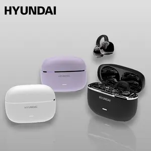 HYUNDAI HY-C03 Open-ear Wireless Headphones, 360° Panoramic Sound & 10mm Titanium Driver Headphones, Easy to Wear for Daily Commuters in Urban Life, Audio