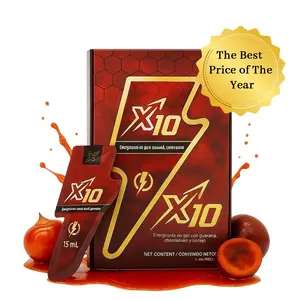 X10 Natural Fitness Energy Multivitamin Supplement for Men & Women 7-pack (15ml each) Dietary Supplement