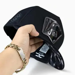 A Playing Card Unisex Baseball Cap, Adjustable Street Style Hat for Daily Wear, Cool Fashion Look