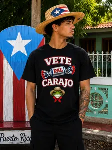 Vete Pal Carajo Tee | Spanish Phrase Graphic T-Shirt Cotton Breathable Fabric Menswear