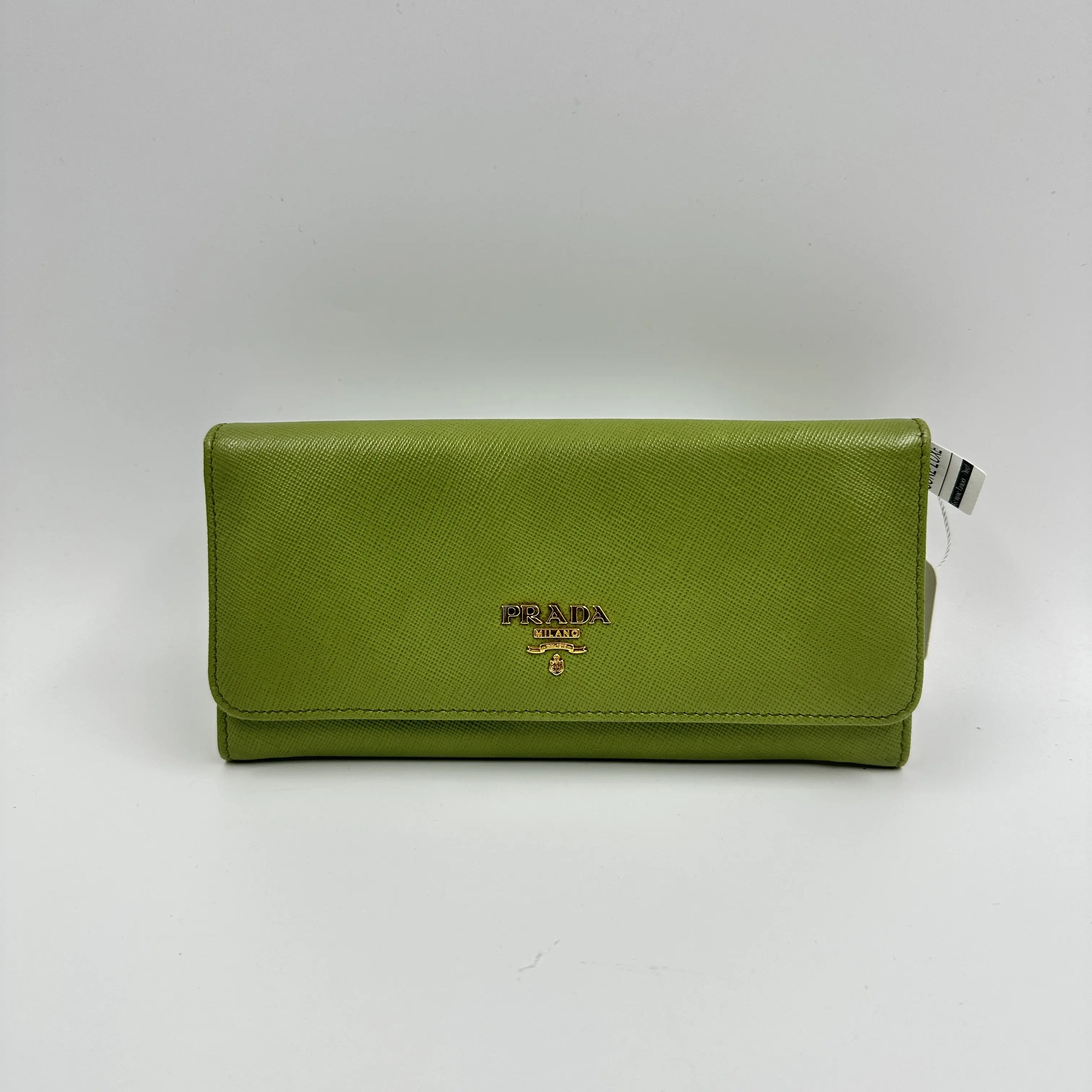 Pre-owned PRADA Saffiano leather wallet A101655