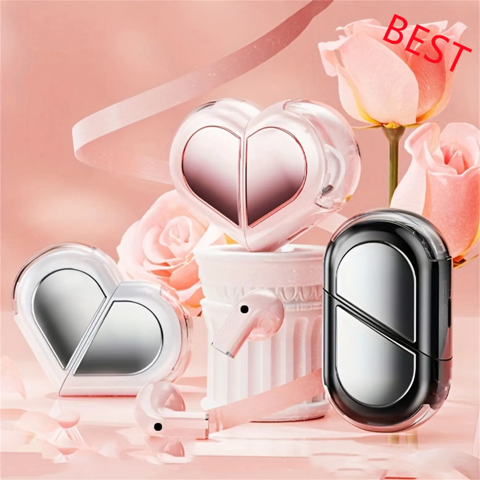 HOT Creative Swivel Compact Wireless Earphones 5.3 Wireless Sports In Ear Wireless Earphones