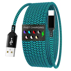 Type-C Fast-Charging Right-Angle USB to Type-C Cable, Braided Super-Fast Charging Cord for Samsung, iPhone 16 & iPhone 17, MacBook/iPad & Xiaomi/OnePlus, USB Fast Charge