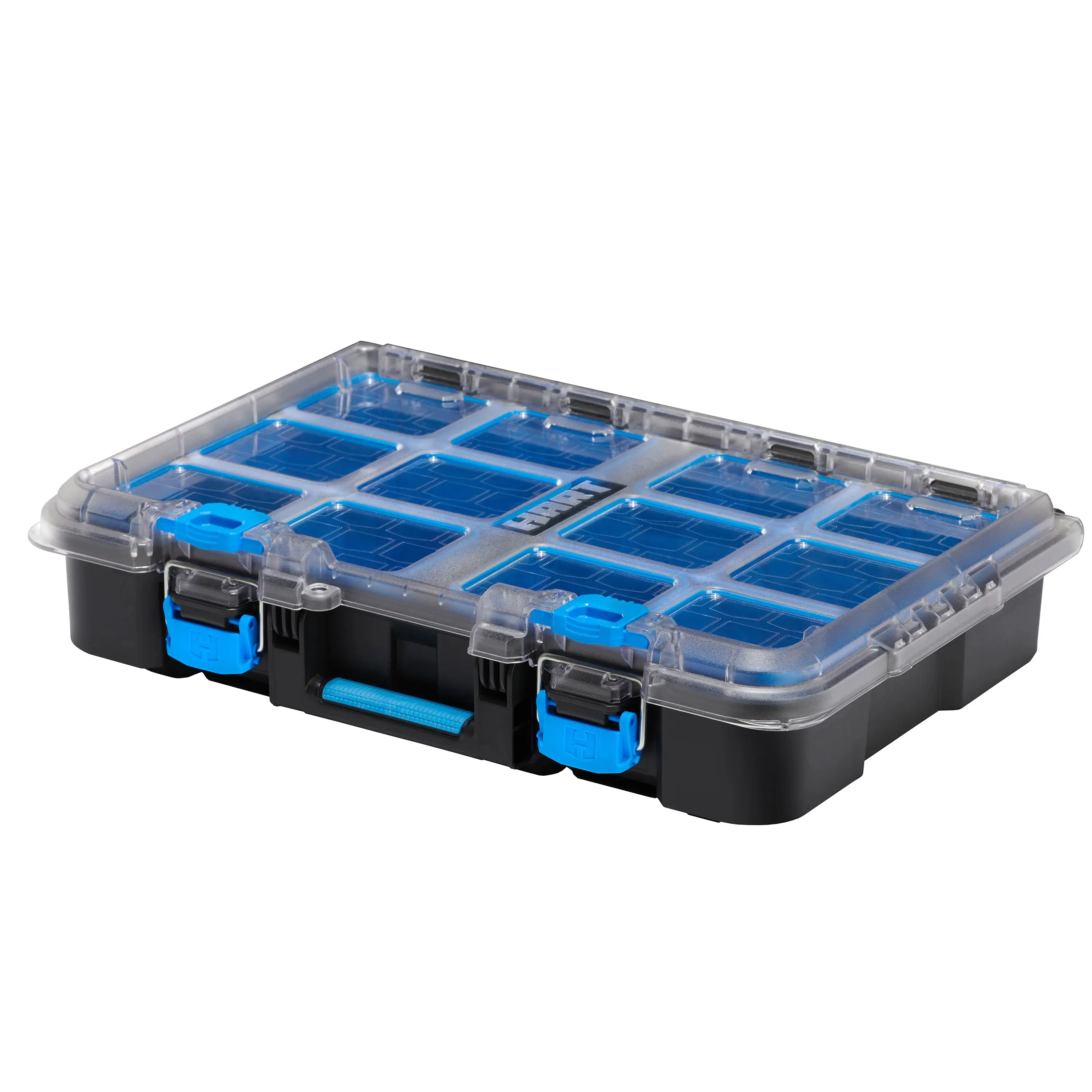 Stack System Tool Box with Removable Organizer Bins, Fits Modular Storage System
