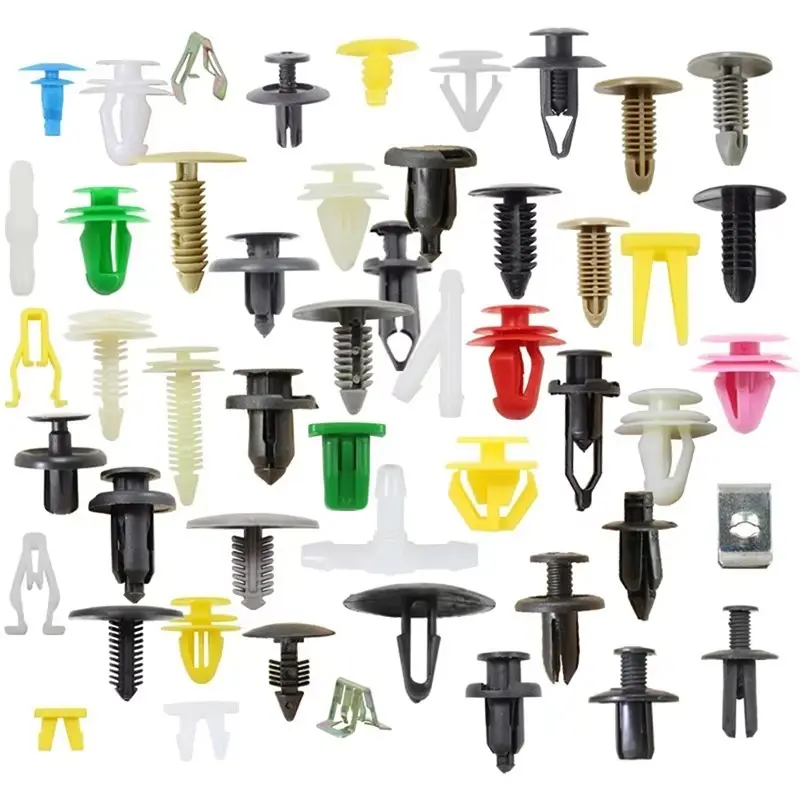 Car clip 100pcs hybrid clip plastic clip mixed car clip rivet fender fixing screw Body Screw Car Accessory Plastic Car Clips