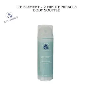ICE ELEMENTS 2 Minute Miracle Body Soufflé | Silky Shea Butter Body Lotion with Hyaluronic Acid & Peptides | Firming, Hydrating & Nourishing Moisturizing Daily