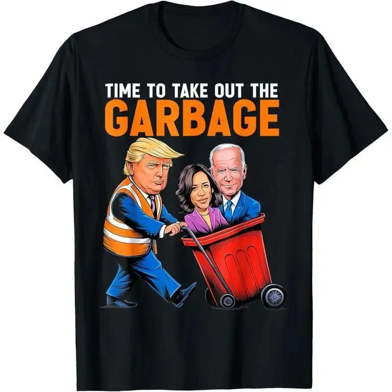 Garbage for Trump Funny Time to take out Garbage Biden T-Shirt
