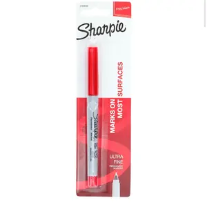 Sharpie Permanent Marker Ultra Fine Point - Red