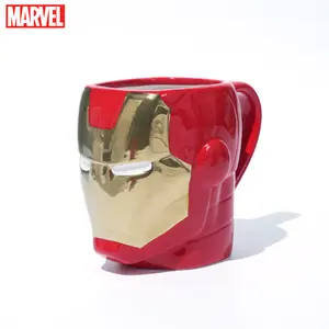 Marvel Iron Man Head Mug, Officially Licensed Coffee Milk Cup, Home Decor Interior Ornament, Perfect Gift for Fans, Mug Tumbler Cup
