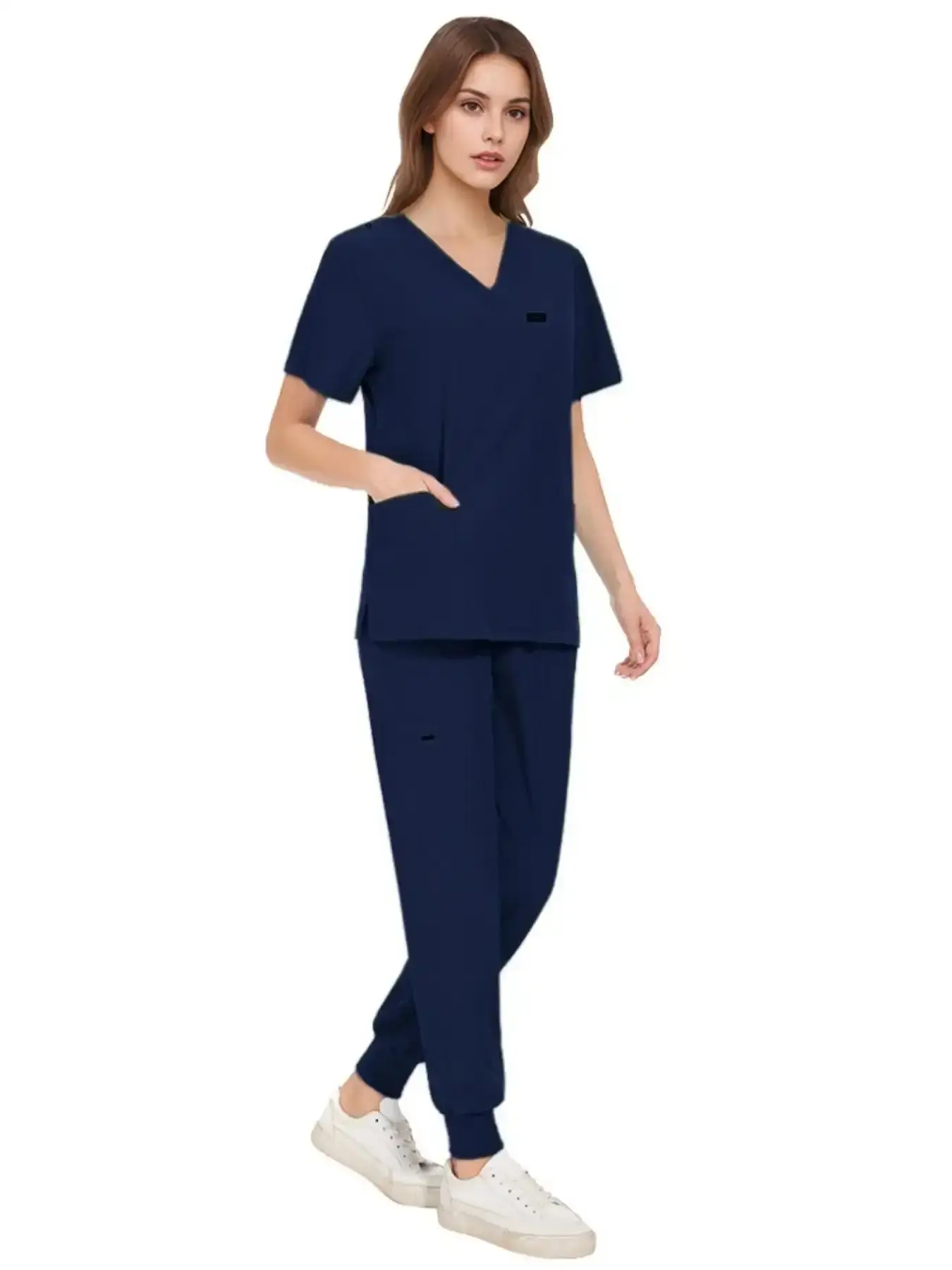 Pet Medical Accessories Doctor Costume Mens Grooming Wear Summer Dentistry Uniform Solid Color Beautician Work Clothes Set Veterinary sophisticated fall winter elevated basics