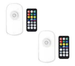 Brightliving Set of 2 RGB LED Night Light with Remote Control