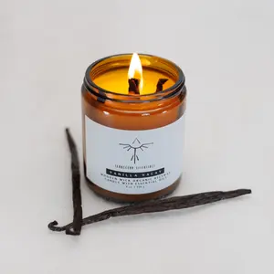 "Vanilla Vacay" Organic Beeswax Candle "Vanilla Vacay" Organic Beeswax Candle