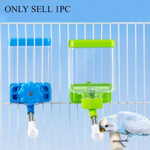 Automatic Bird Watering System, Self-Feeding Device for Small Birds, Cage Accessories, Pigeon Feeder, Cage Mounted Feeder, Parrot Feeder, Essential Pet Supplies