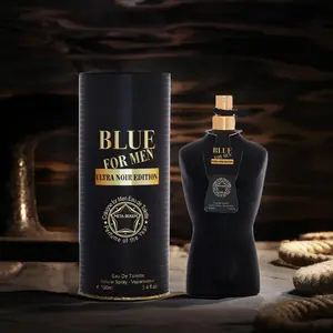 META-BOSEM BLUE FOR MEN ULTRA Cologne, Eau de Toilette Spray for Men, Wonderful Gift, Oriental Fougere, all Skin Types, a Classic Bottle, 3.4 Fluid Ounce, Oriental Aromas, 3.4 Fl Oz