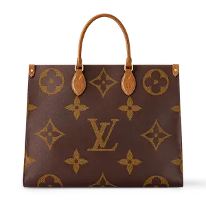 Pre-owned Louis Vuitton Monogram Tote Bags OnTheGo with chip MM