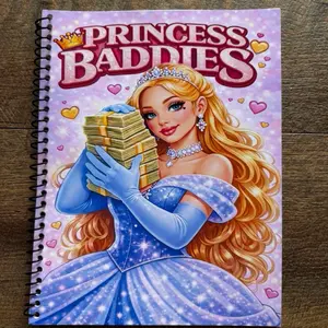 Princess Baddies Coloring Book