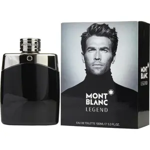 Montblanc Legend Men's Eau de Toilette Men's Cologne, 3.3oz/3.4oz, Confident Masculine Scent with Discreet Mystique and Modern Aroma, New In Box
