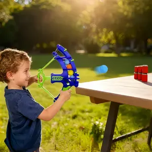 Kids Bow and Arrow Shooting Game Set, Indoor Outdoor Family Fun, Stem Toy, Birthday Gift, Childrens Archery Kit, Boys Playset
